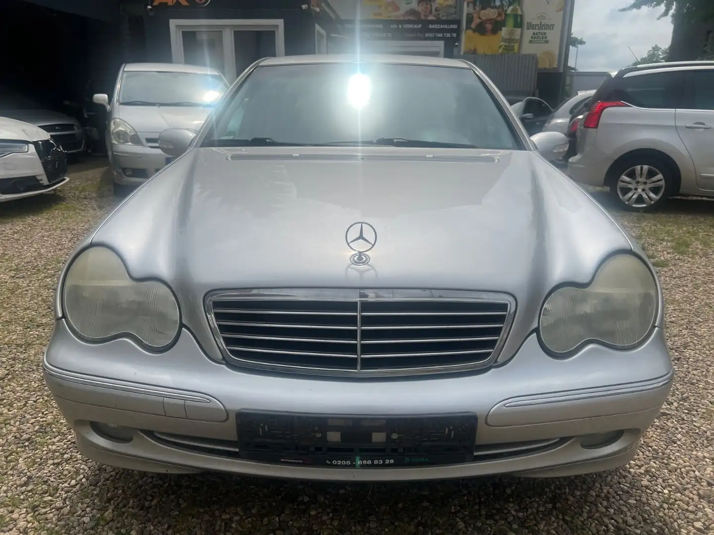 Mercedes-Benz C 180 AVANTGARDE*LPG-GASANLAGE*TÜV NEU* Plateado - 2