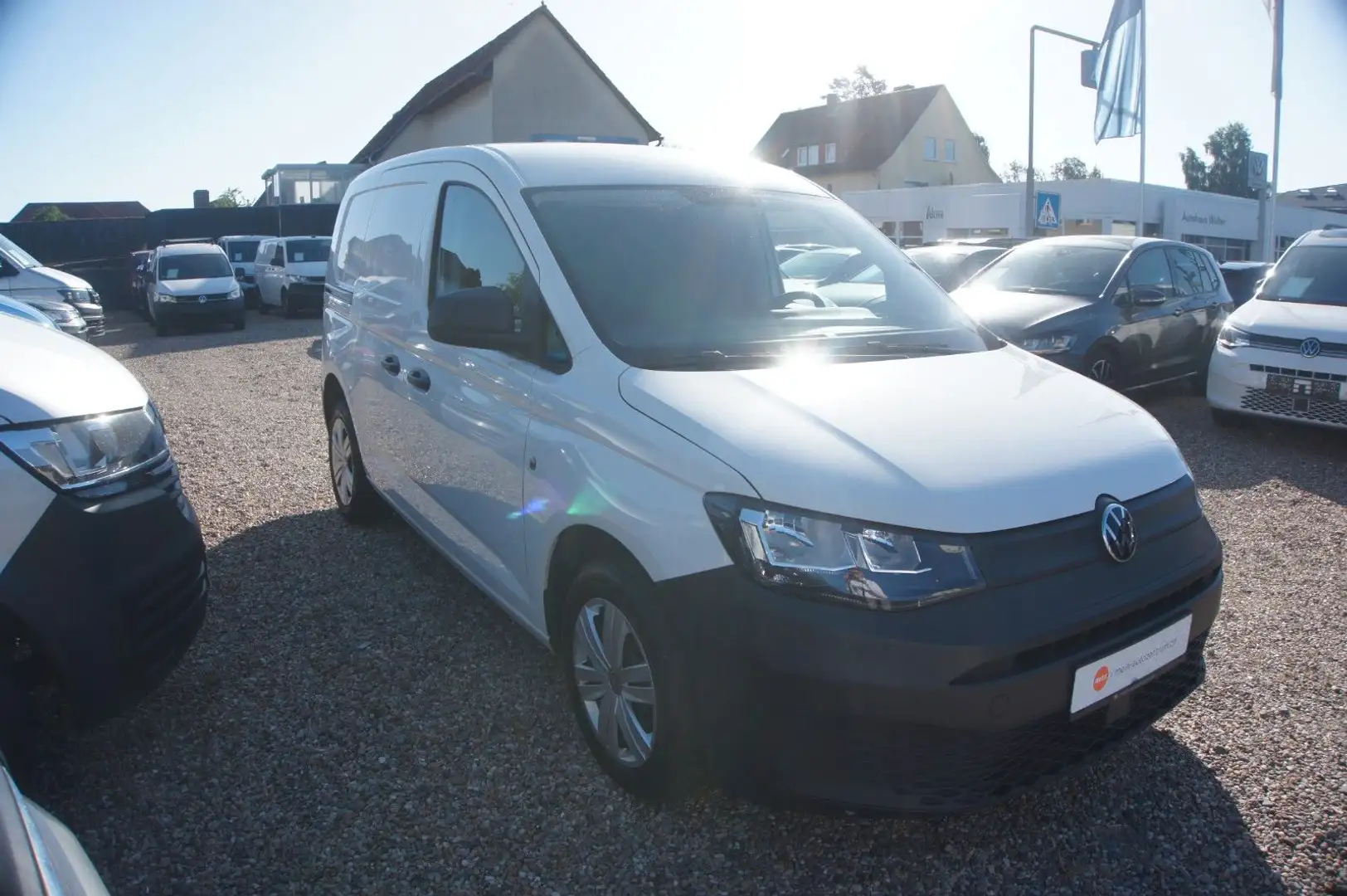 Volkswagen Caddy Cargo EcoProfi Blanc - 2