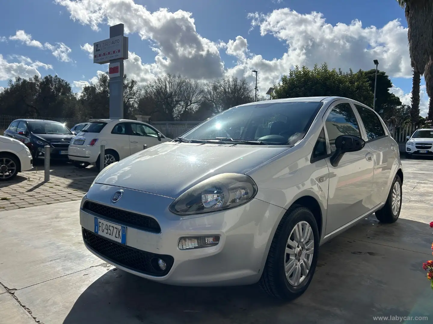 Fiat Punto 1.2 8V 5p. Lounge Argent - 1