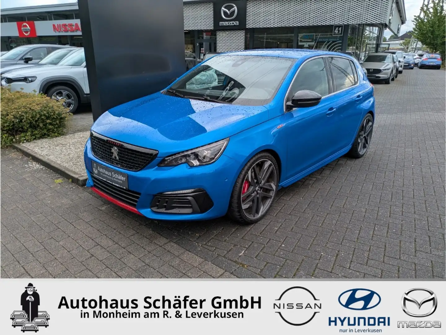 Peugeot 308 GTi Navi Soundsystem Sportsitze LED Apple CarPlay Bleu - 1
