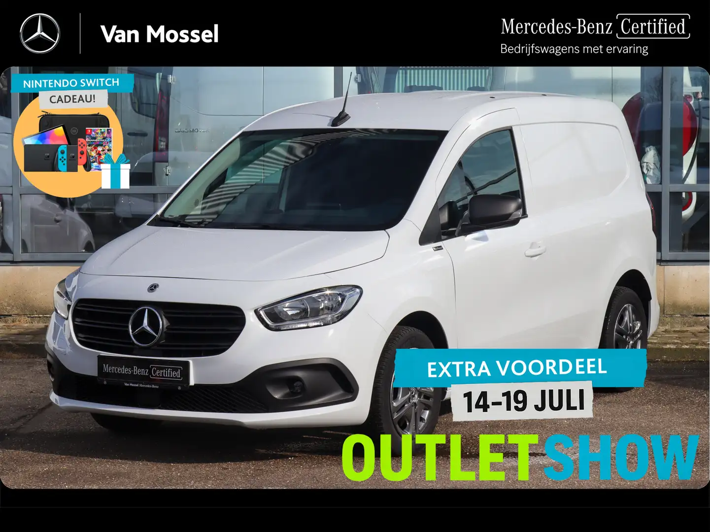 Mercedes-Benz Citan 110 CDI L1 Pro | AIRCO/NAVI/CAMERA | Certified . Blanc - 1
