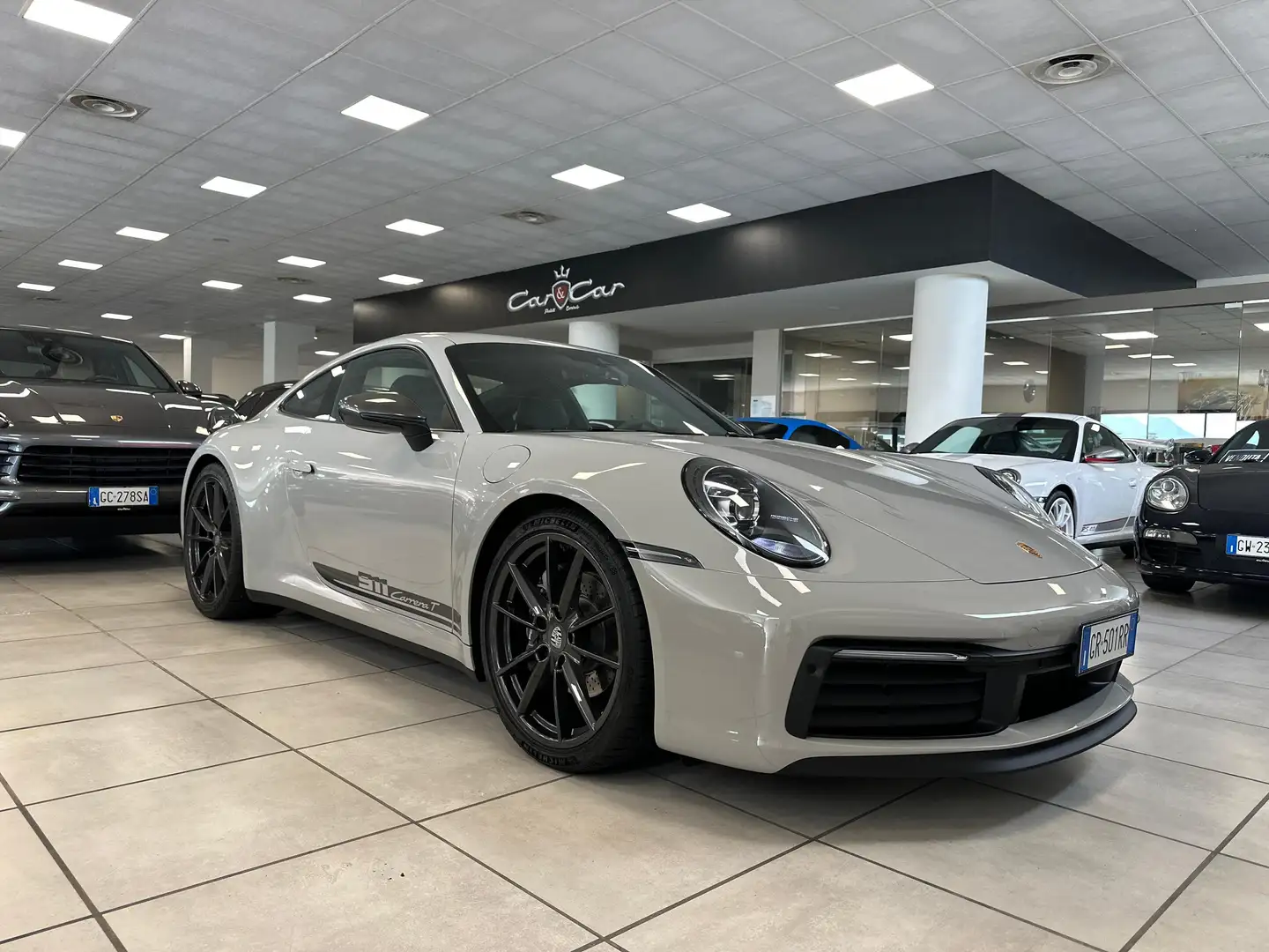 Porsche 992 Coupe 3.0 Carrera T     ++ Guscio ++  **Iva Esp** Gris - 1