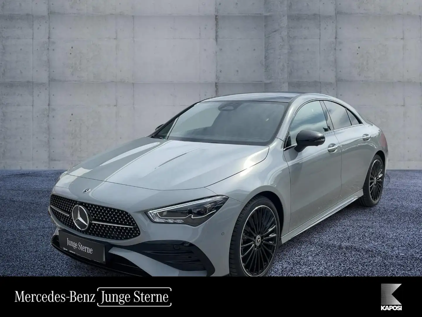 Mercedes-Benz CLA 200 d Coupé AMG Line AMG Night KeyLess SpurW Grau - 1