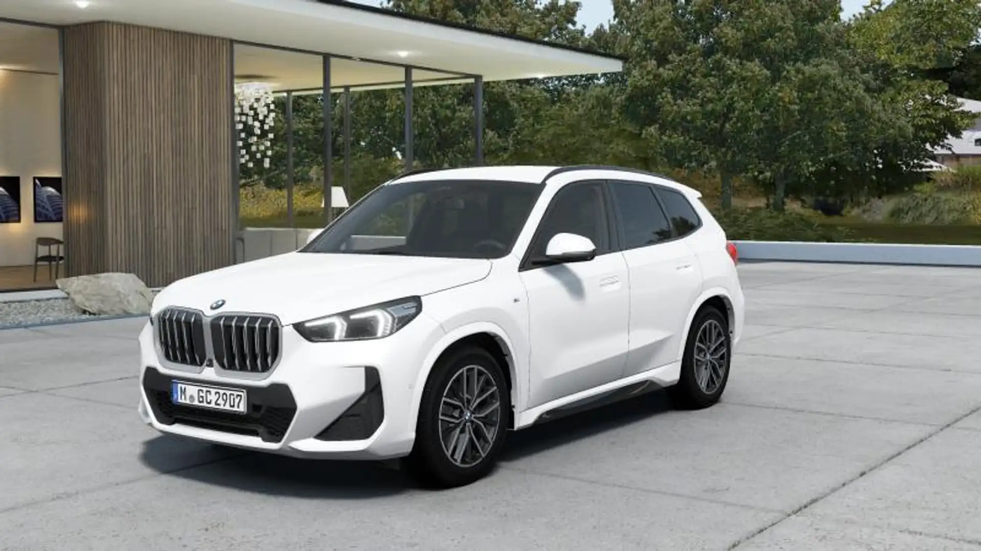 BMW X1 sdrive18i Msport auto Bianco - 1