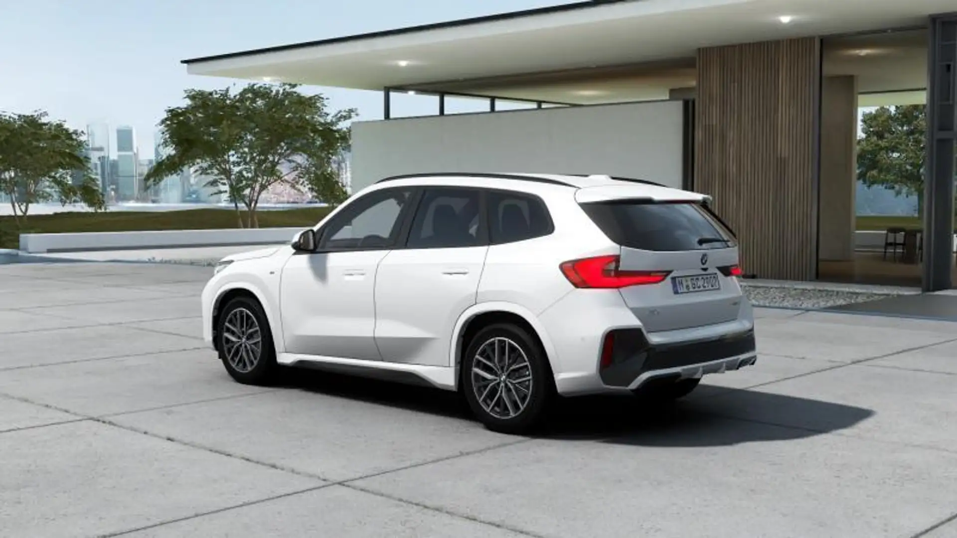 BMW X1 sdrive18i Msport auto Bianco - 2