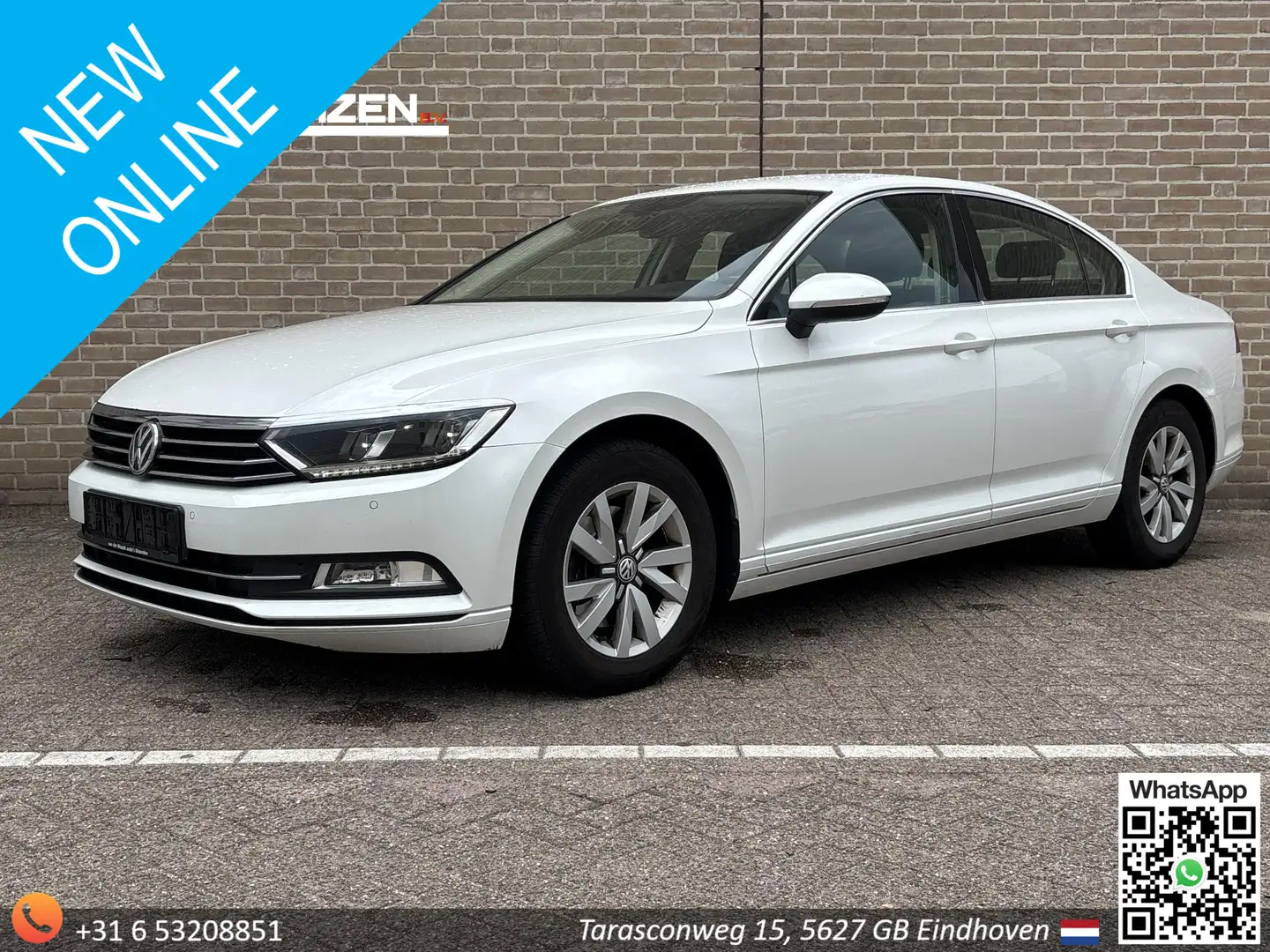 Volkswagen Passat 1.6 TDI Connected Series | € 8.950,- NETTO! | Clim Wit - 1