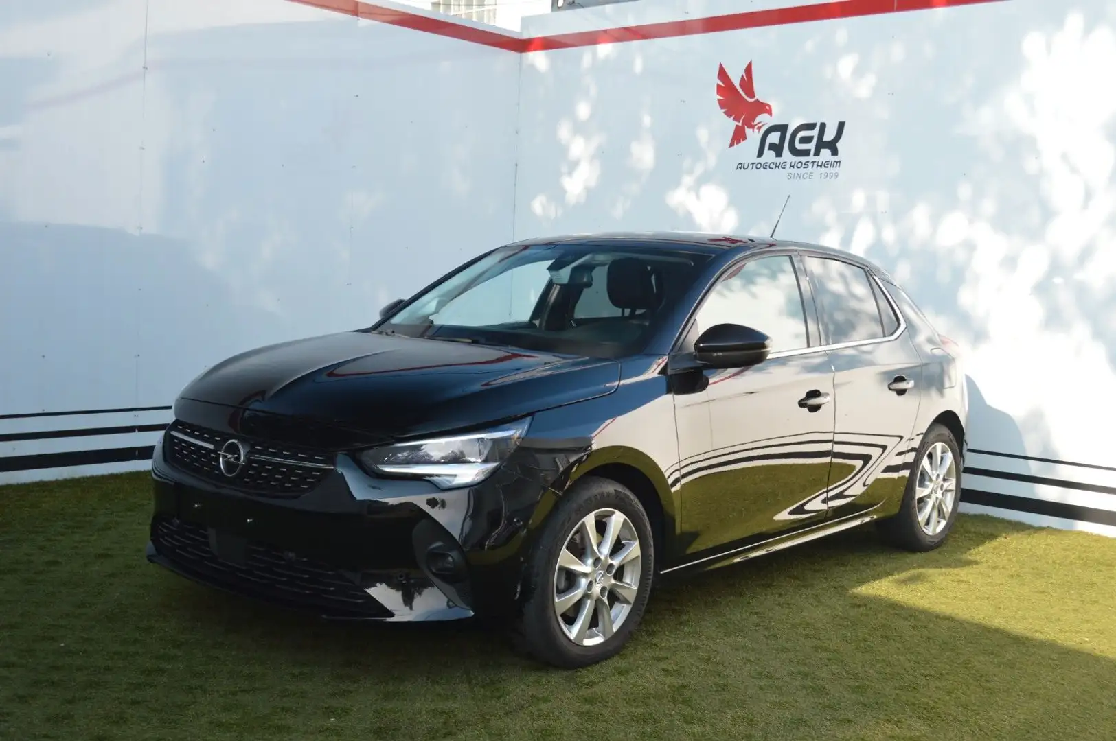 Opel Corsa F 1.2 Turbo Elegance Schwarz - 1