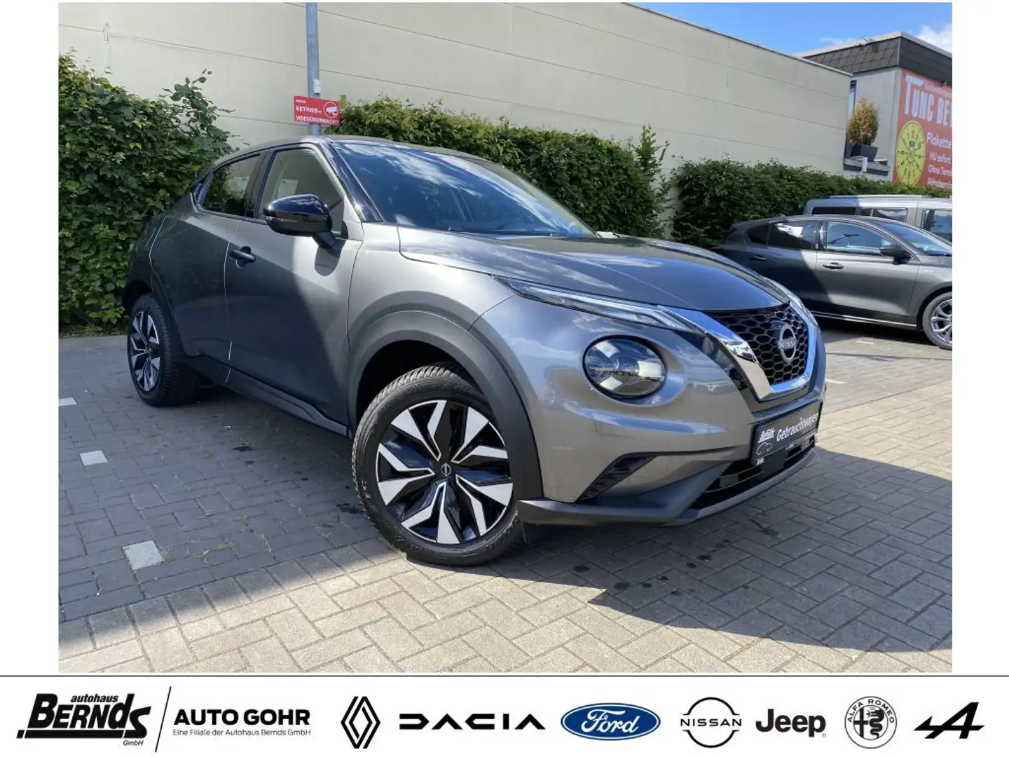 Nissan Juke 1.0 DIG-T Acenta KOMFORT-Pkt. ISOFIX SERVO ZV EFH Grau - 1