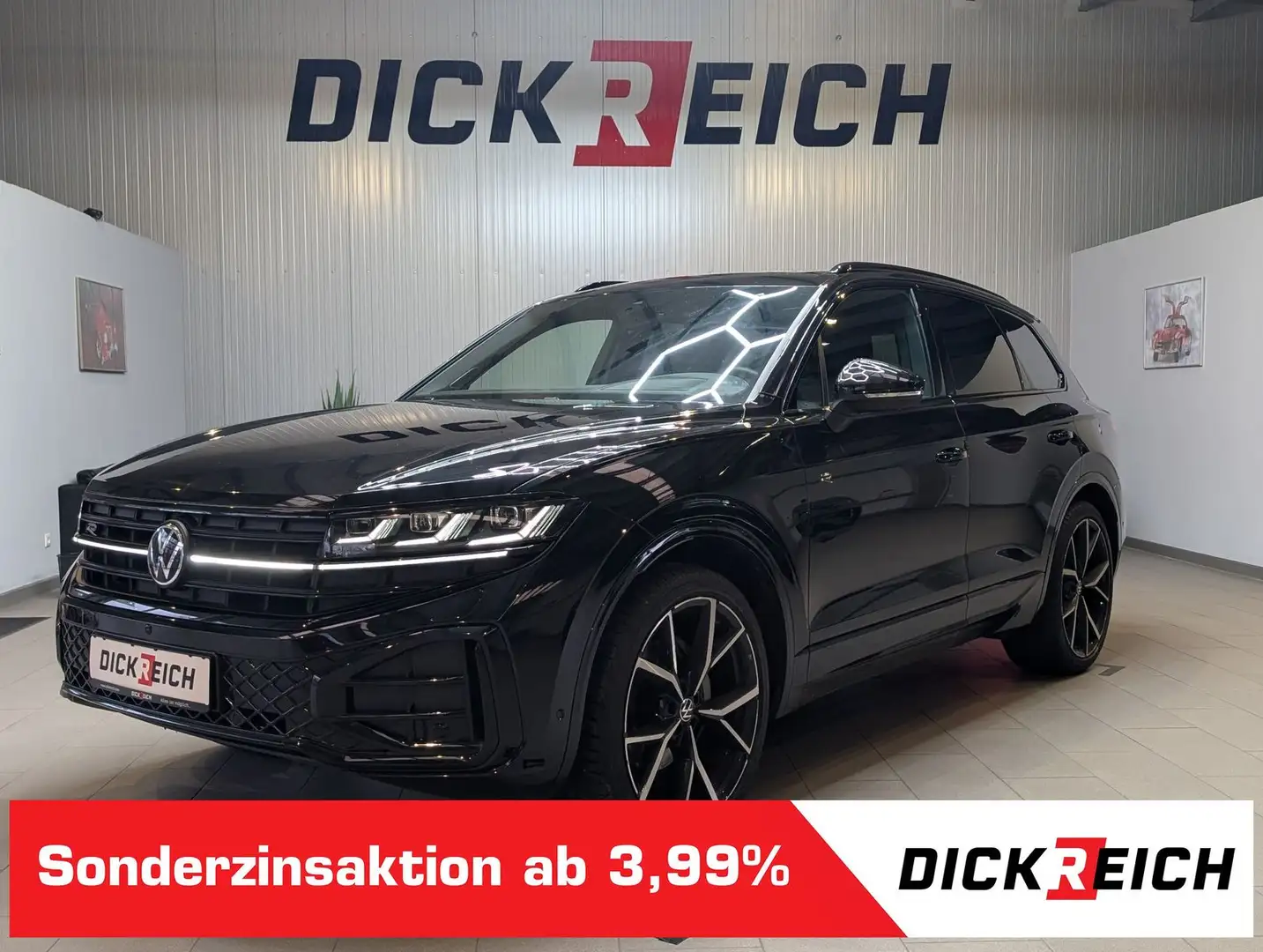 Volkswagen Touareg 3.0TDI 4M R-Line VOLL Black 22" UPE 114T Schwarz - 1