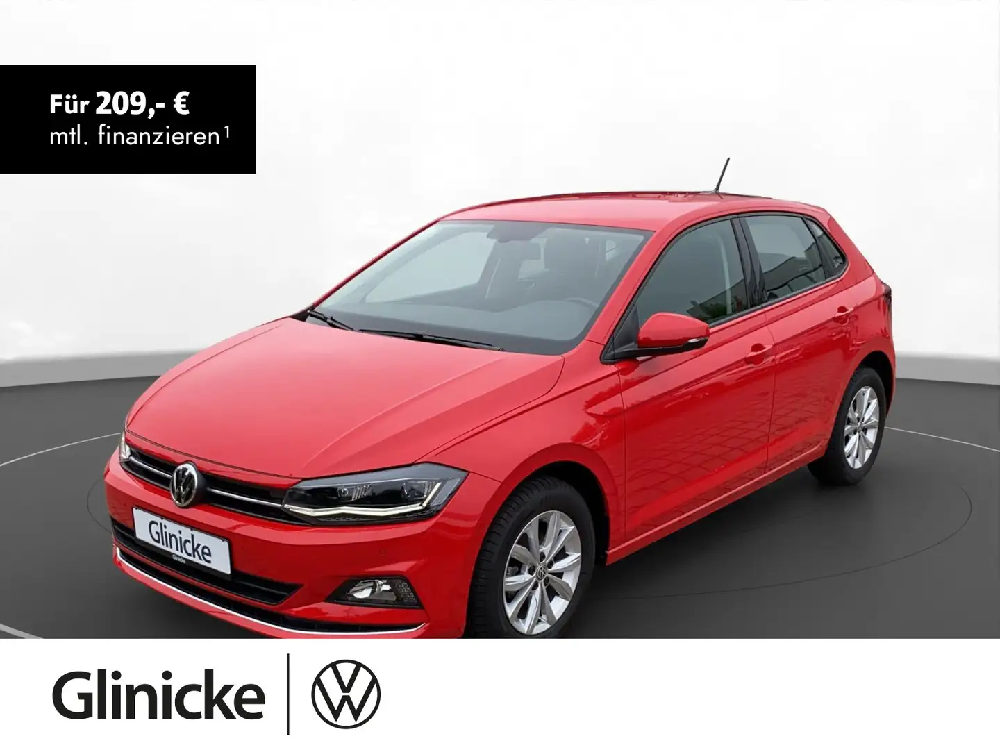 Volkswagen Polo Highline 1.0 TSI Sitzhzg. LED PDC Rot - 1