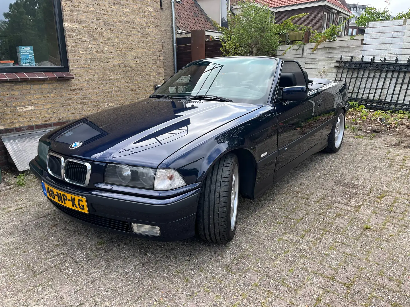 BMW 328 328i Executive cabriolet Modrá - 1