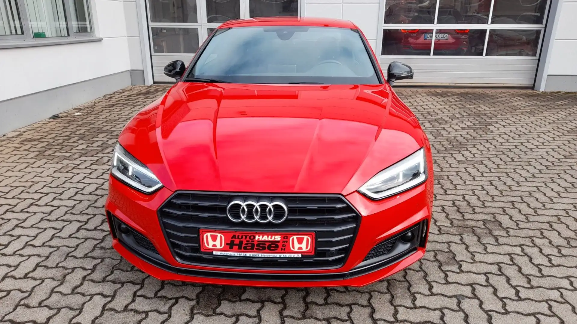 Audi A5 Coupe 40TFSI S tronic S line black LED, ACC Rojo - 2