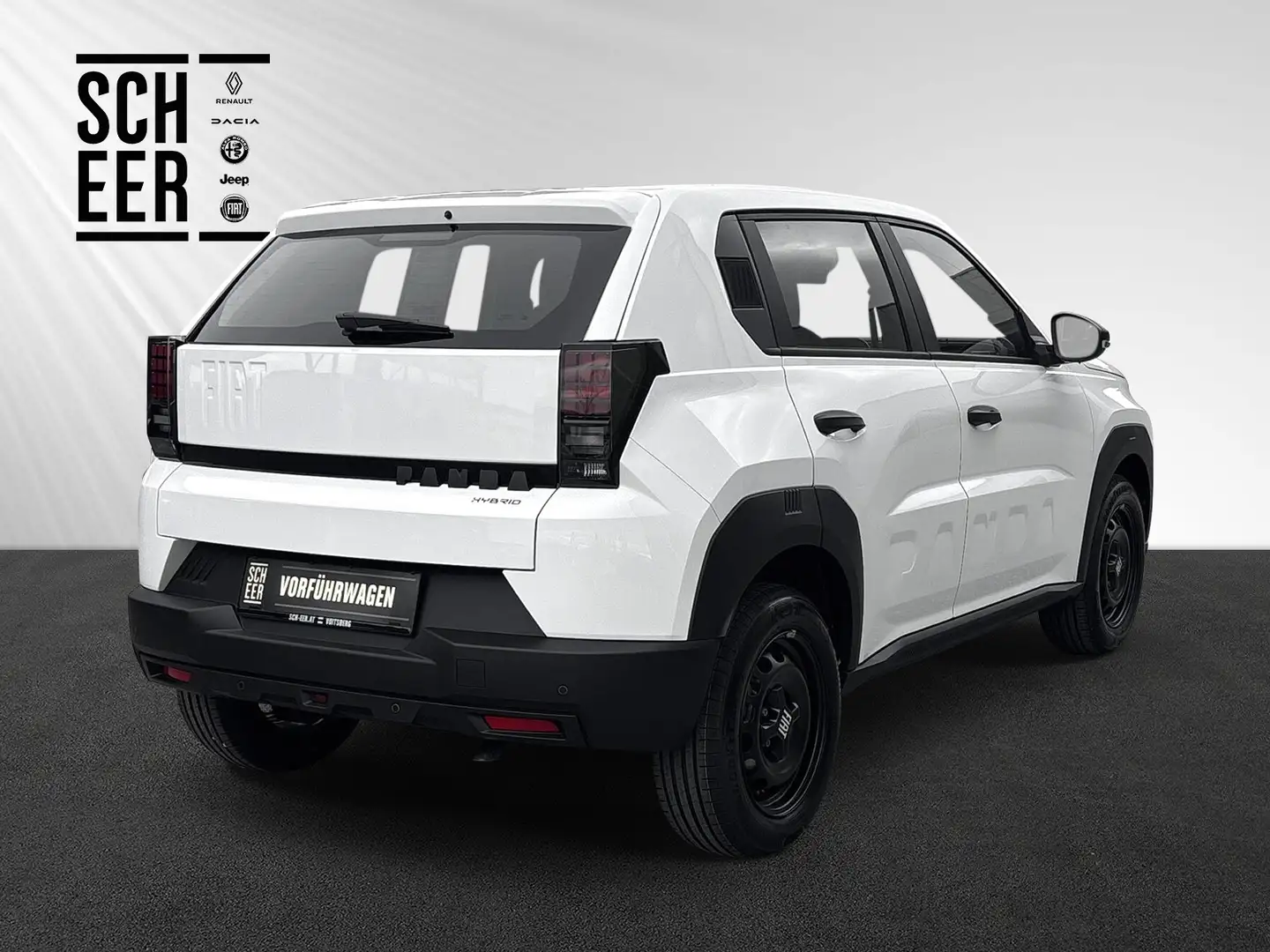 Fiat Grande Panda Hybrid Pop Weiß - 2