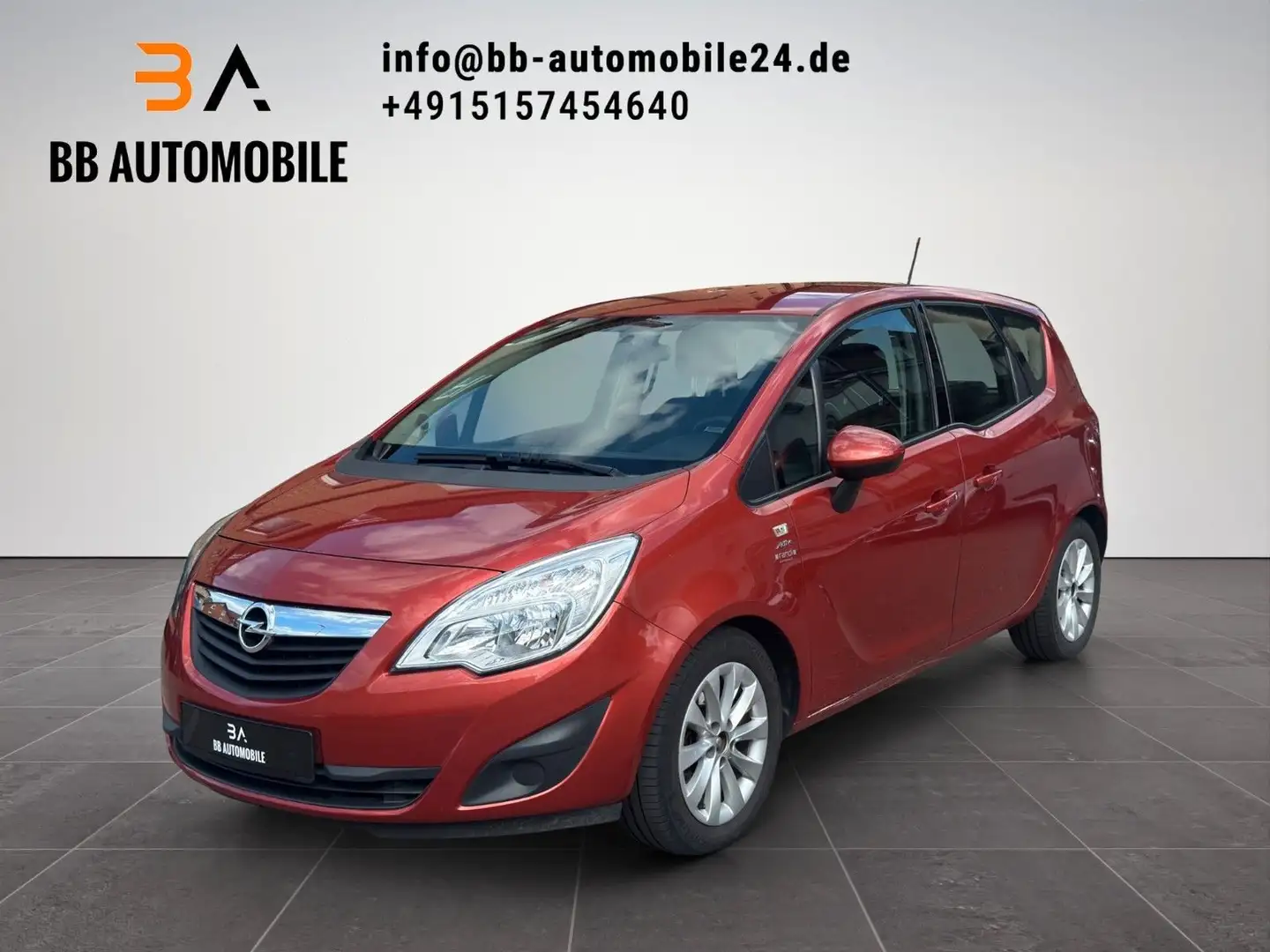 Opel Meriva B Active KLIMA AHK *TÜV 05/2027 Red - 1