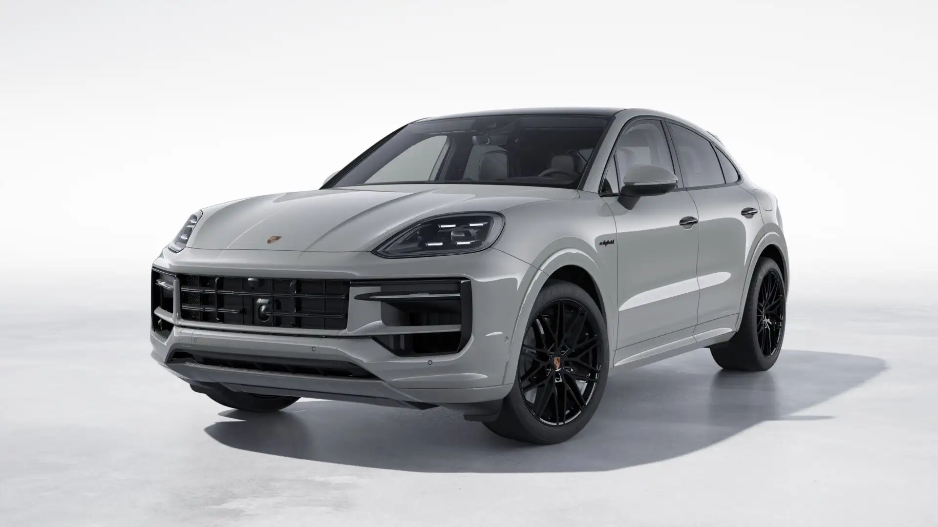 Porsche Cayenne E-Hybrid Coupé Grijs - 1