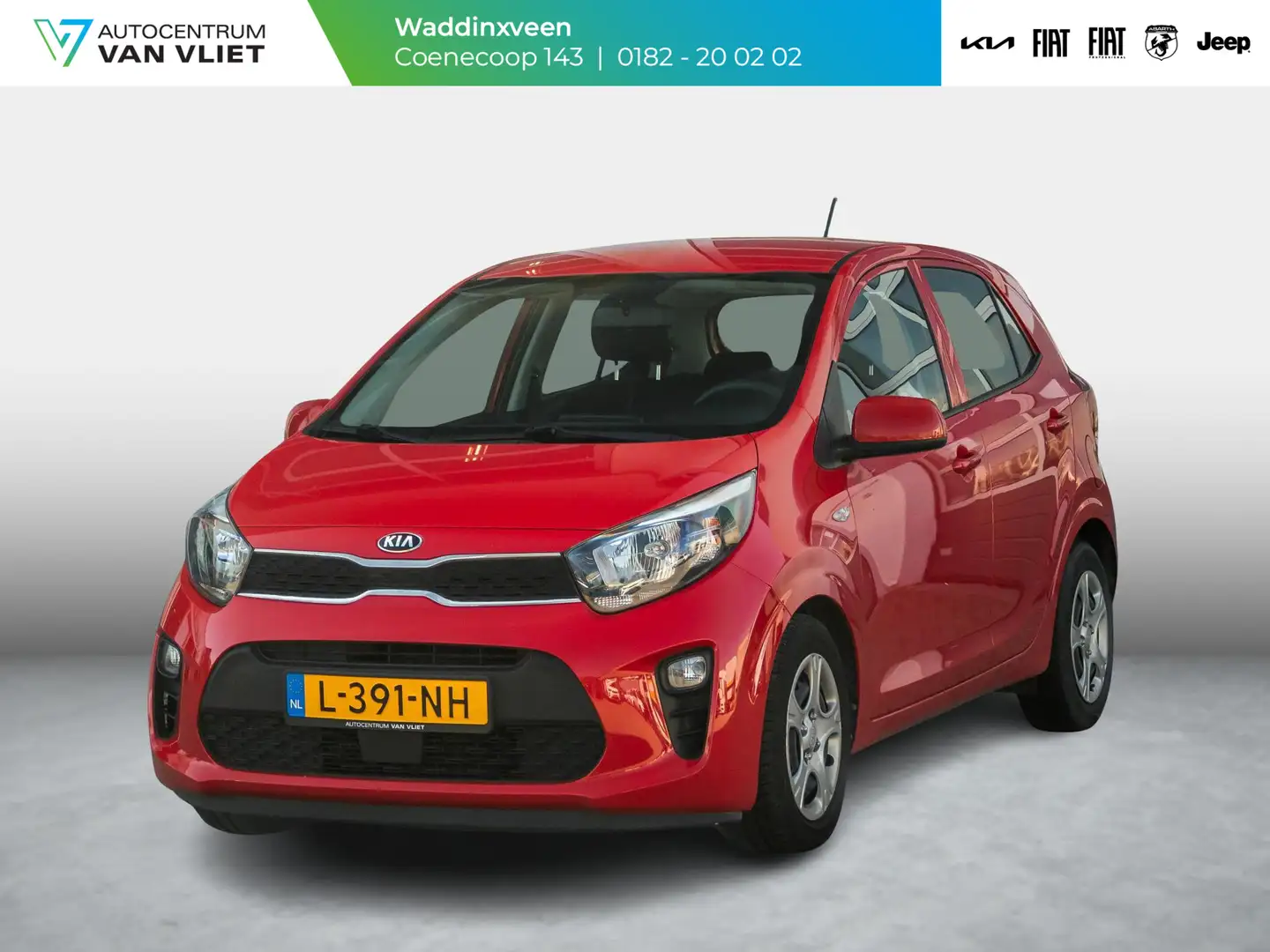 Kia Picanto 1.0 DPi ComfortLine l Airco l Bluetooth l Isofix Rouge - 1
