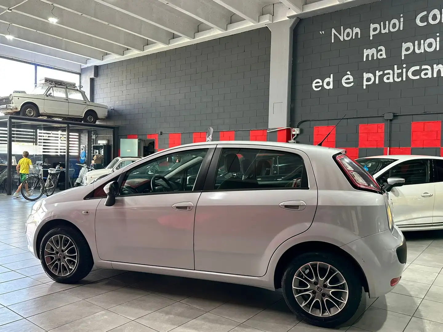 Fiat Punto Evo Punto III 2009 Evo 5p 1.3 mjt Blue Wit - 2