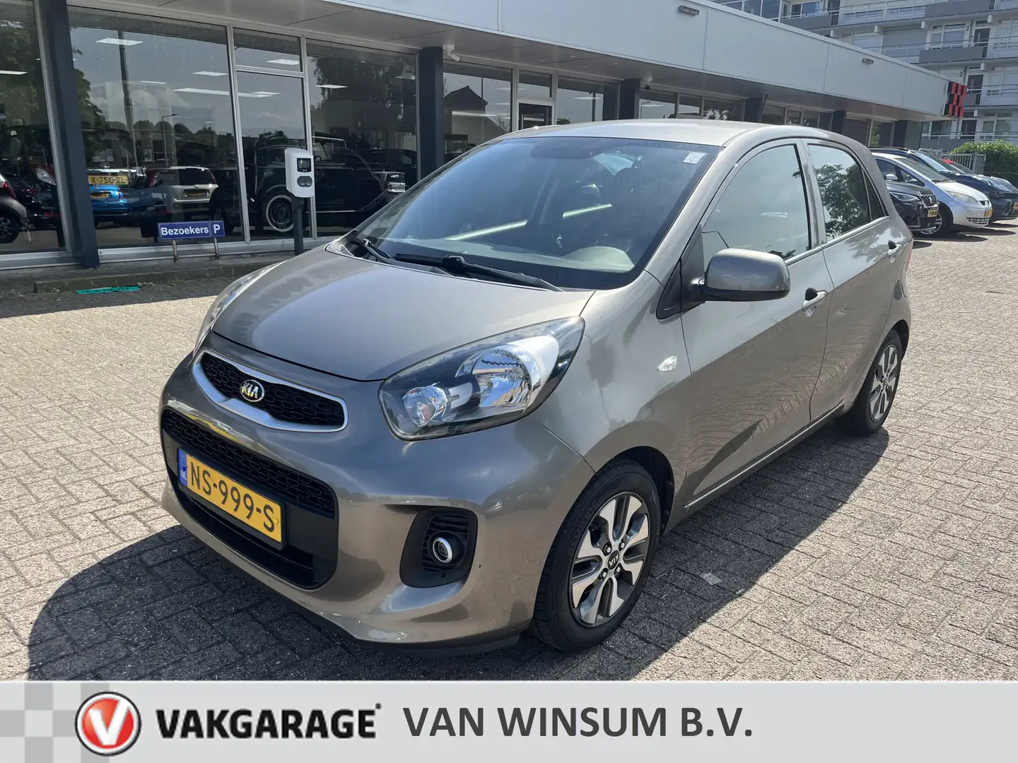 Kia Picanto 1.0 CVVT EconomyPlusLine Grau - 1