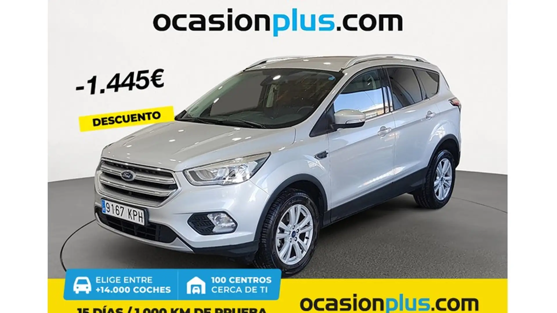 Ford Kuga 1.5 EcoB. Auto S&S Trend+ 4x2 150 Plateado - 1