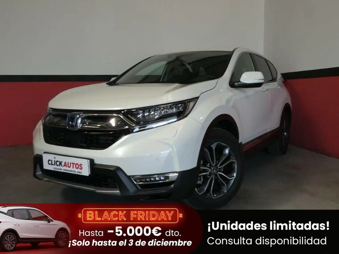 Honda CR-V 2.0 I-MMD 184CV Elegance CVT Hybrid Blanco - 1