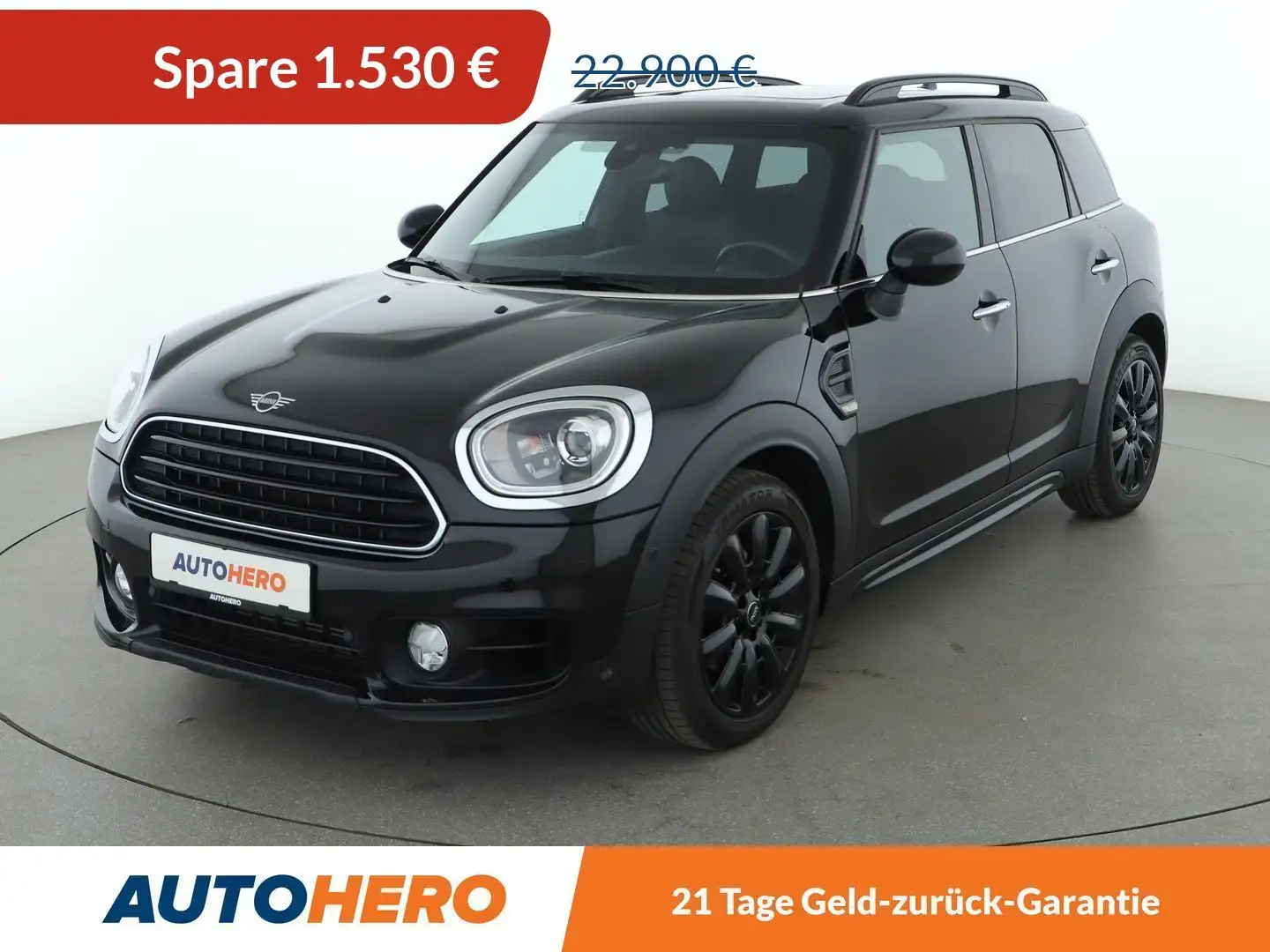 MINI Cooper Countryman Cooper Aut.*NAVI*LED*TEMPO*H&K*CAM*PDC*SHZ* Schwarz - 1