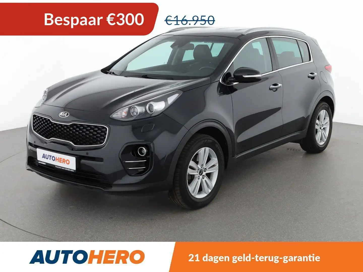 Kia Sportage 1.6 GDI Spirit 2WD Zwart - 1