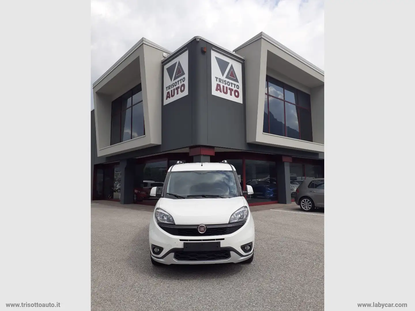 Fiat Doblo 1.6 MJT 120 CV Trekking Weiß - 1