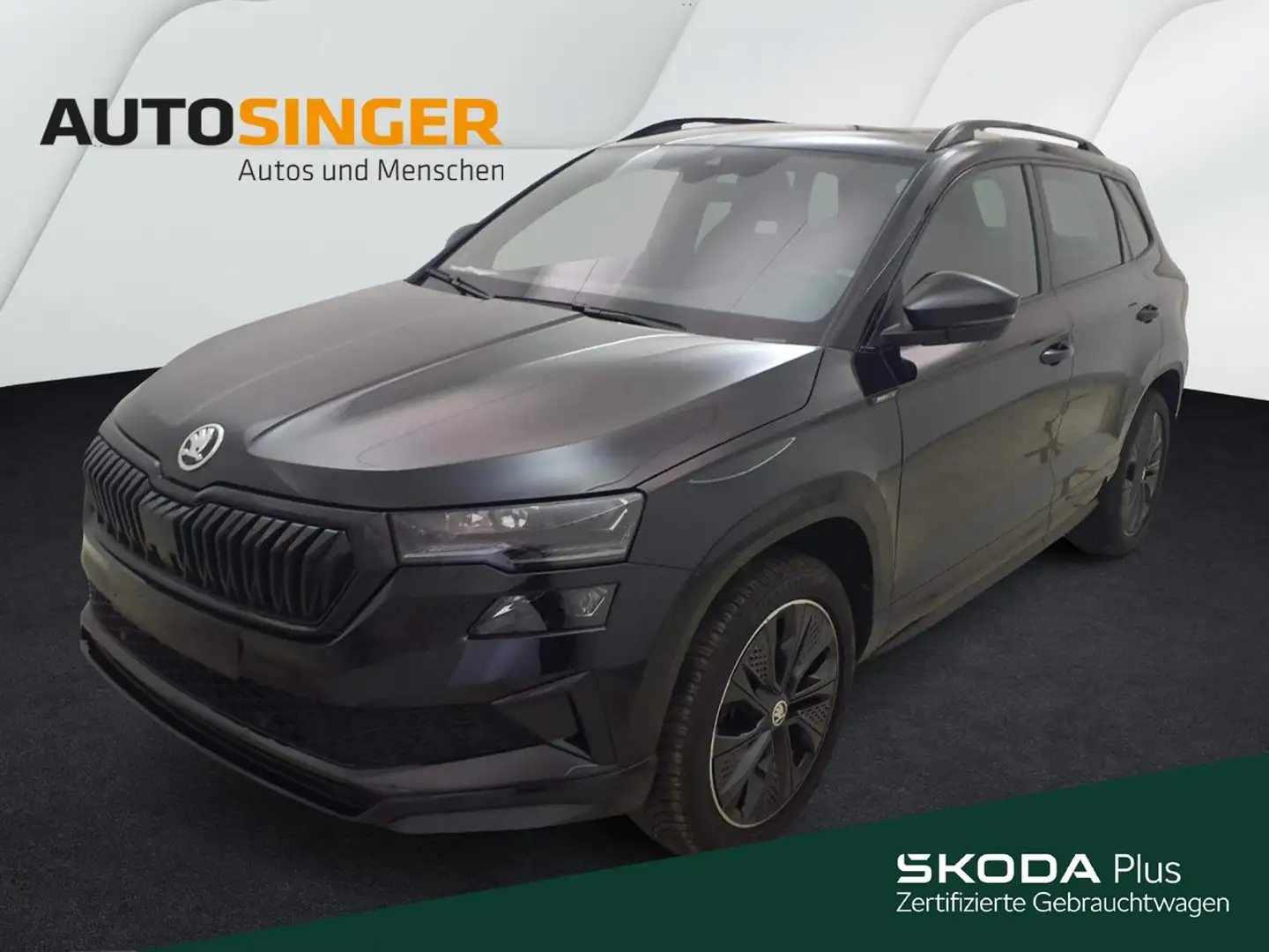 Skoda Karoq Sportline 2.0 TSI DSG 4x4 *PANO*MATRIX*AHK Schwarz - 1