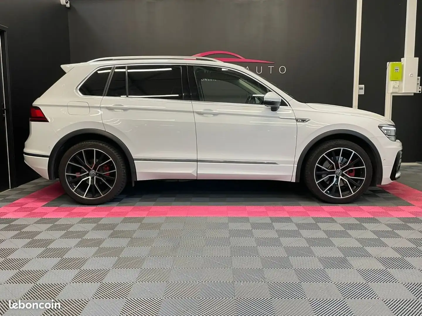 Volkswagen Tiguan 2.0 TDI 190 DSG7 4Motion Black R-Line Blanc - 2
