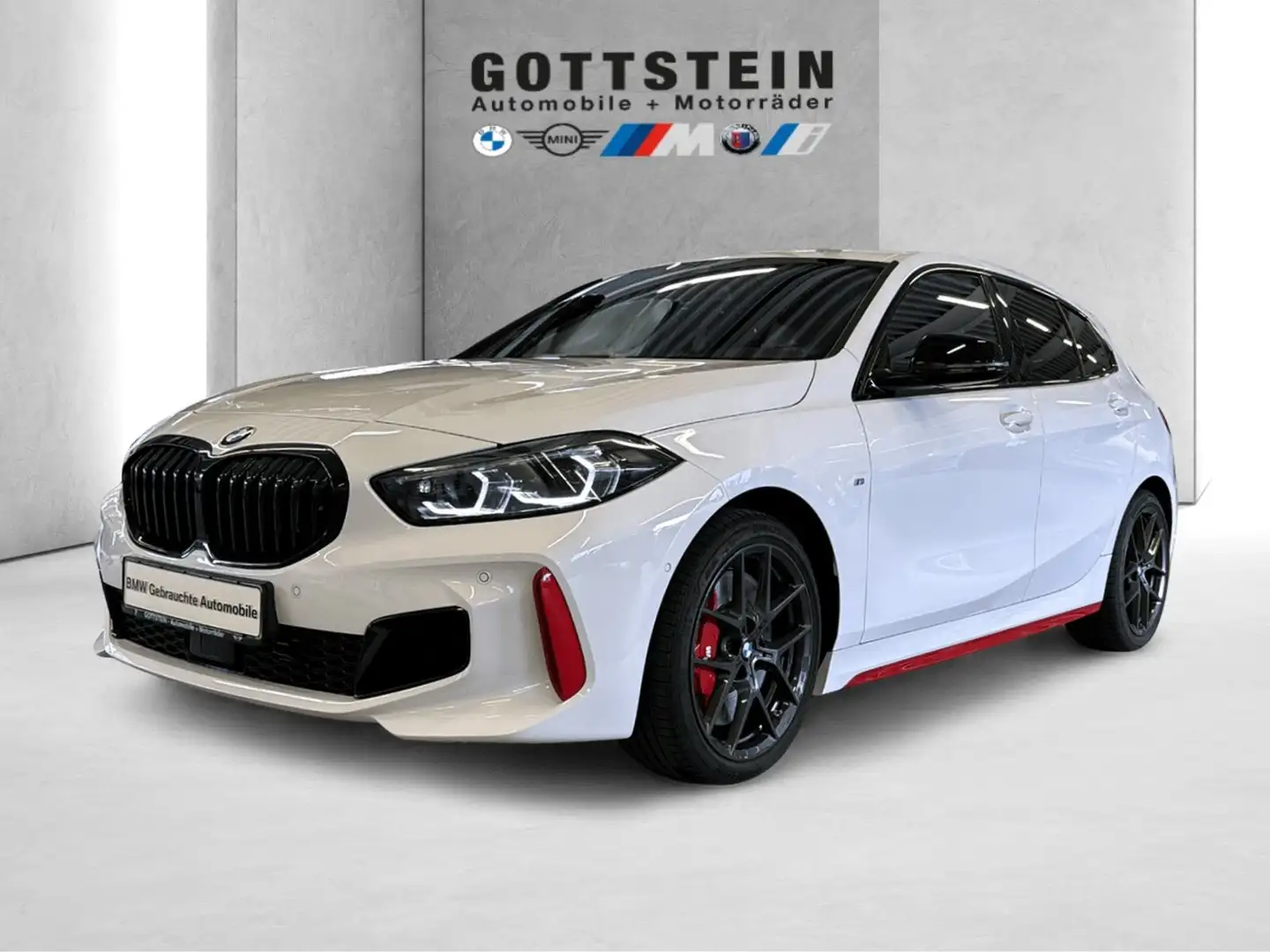 BMW 128 ti 5 Türer / Aut. Sportpaket Weiß - 1