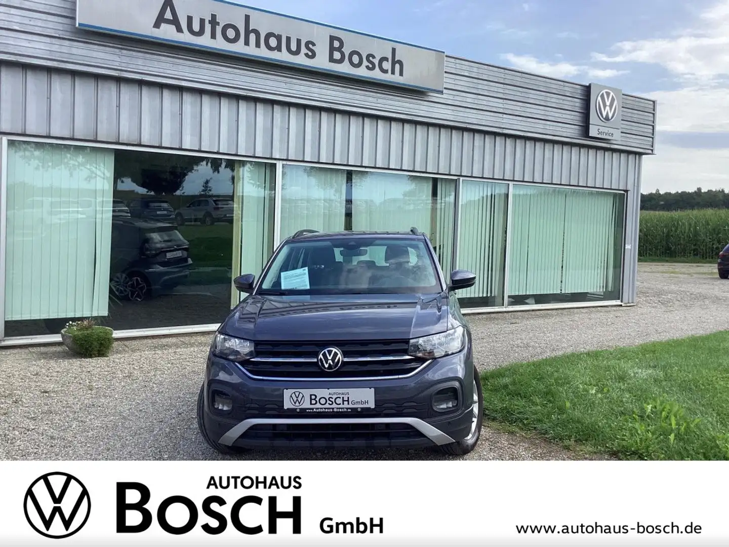 Volkswagen T-Cross 1.0 TSI Life DSG ACC SHZ RFK PDC Bluetooth Gris - 1