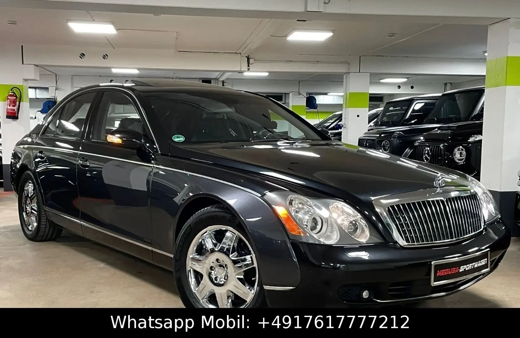 Maybach 57 MAYBACH 57 DUOTONE FIRSTCLASS FOND TV FULLOPTION Schwarz - 2