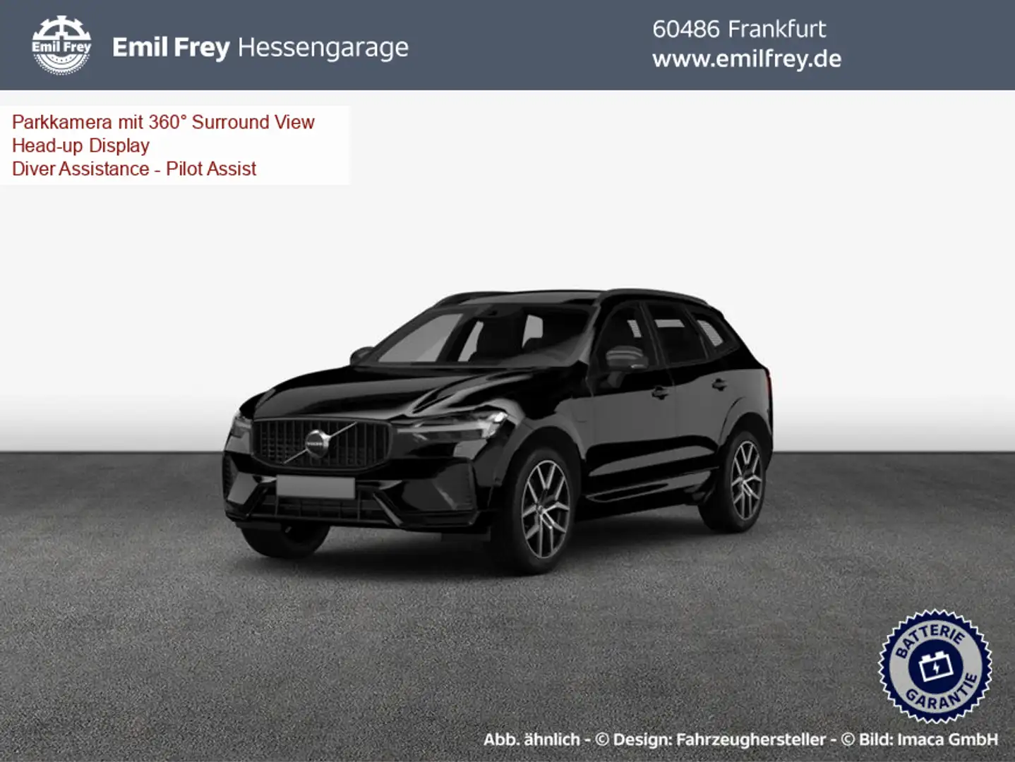 Volvo XC60 XC60 T8 AWD Recharge Ultimate-Bright Massagesitze Schwarz - 1
