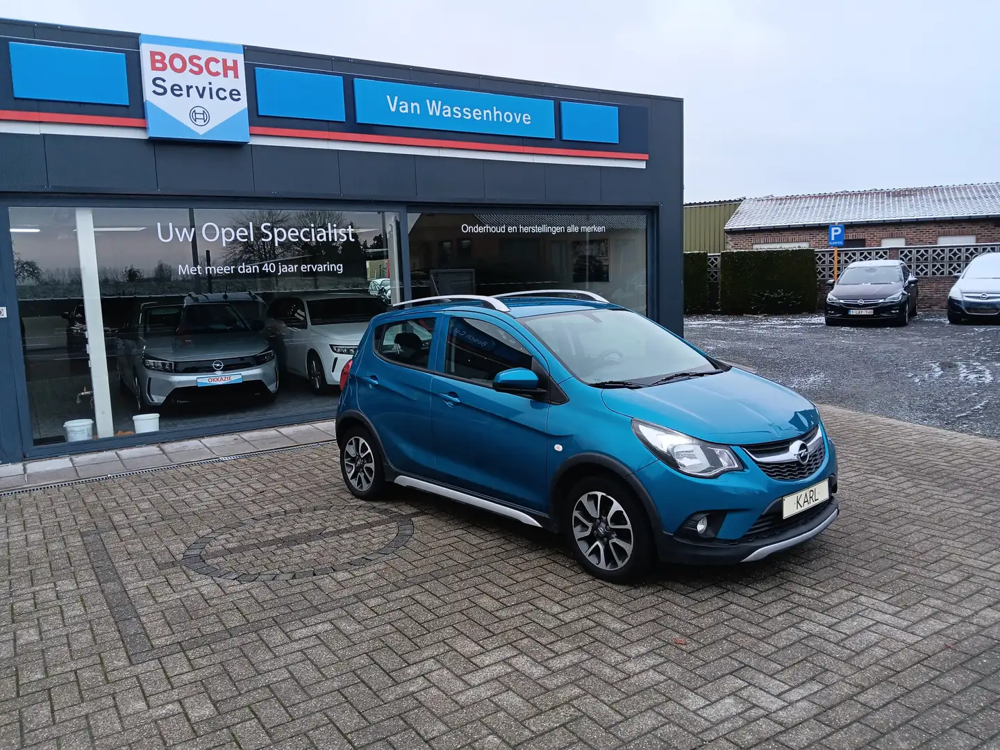Opel Karl Karl 1.0 benzine 5drs blauw bj. 03/2019 74348 km Bleu - 2