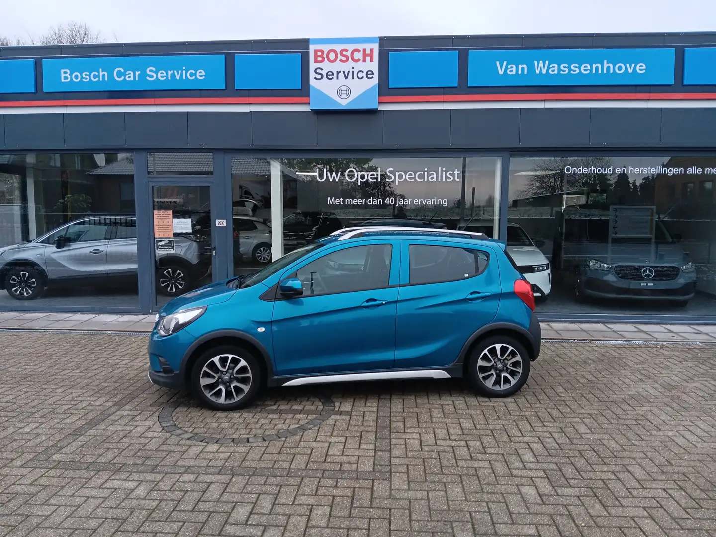 Opel Karl Karl 1.0 benzine 5drs blauw bj. 03/2019 74348 km Bleu - 1