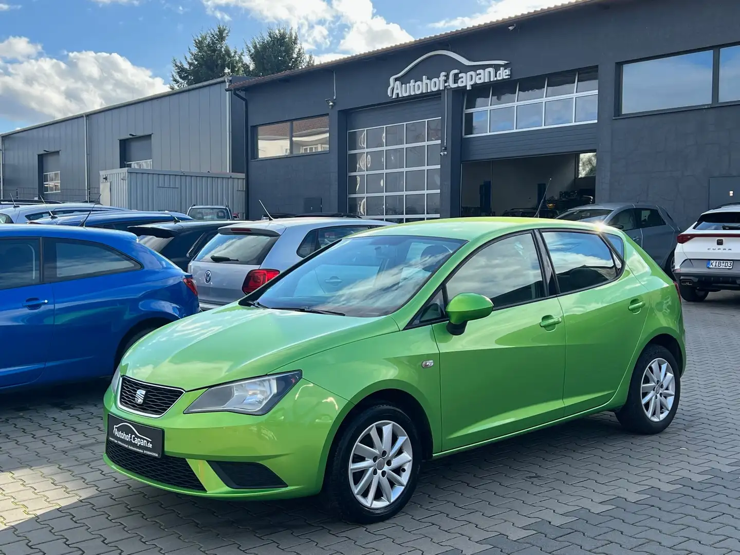 SEAT Ibiza Ibiza 1.2TDI Style Salsa/Klima/5Tür/Eu5/2.Ha/TV Grün - 1