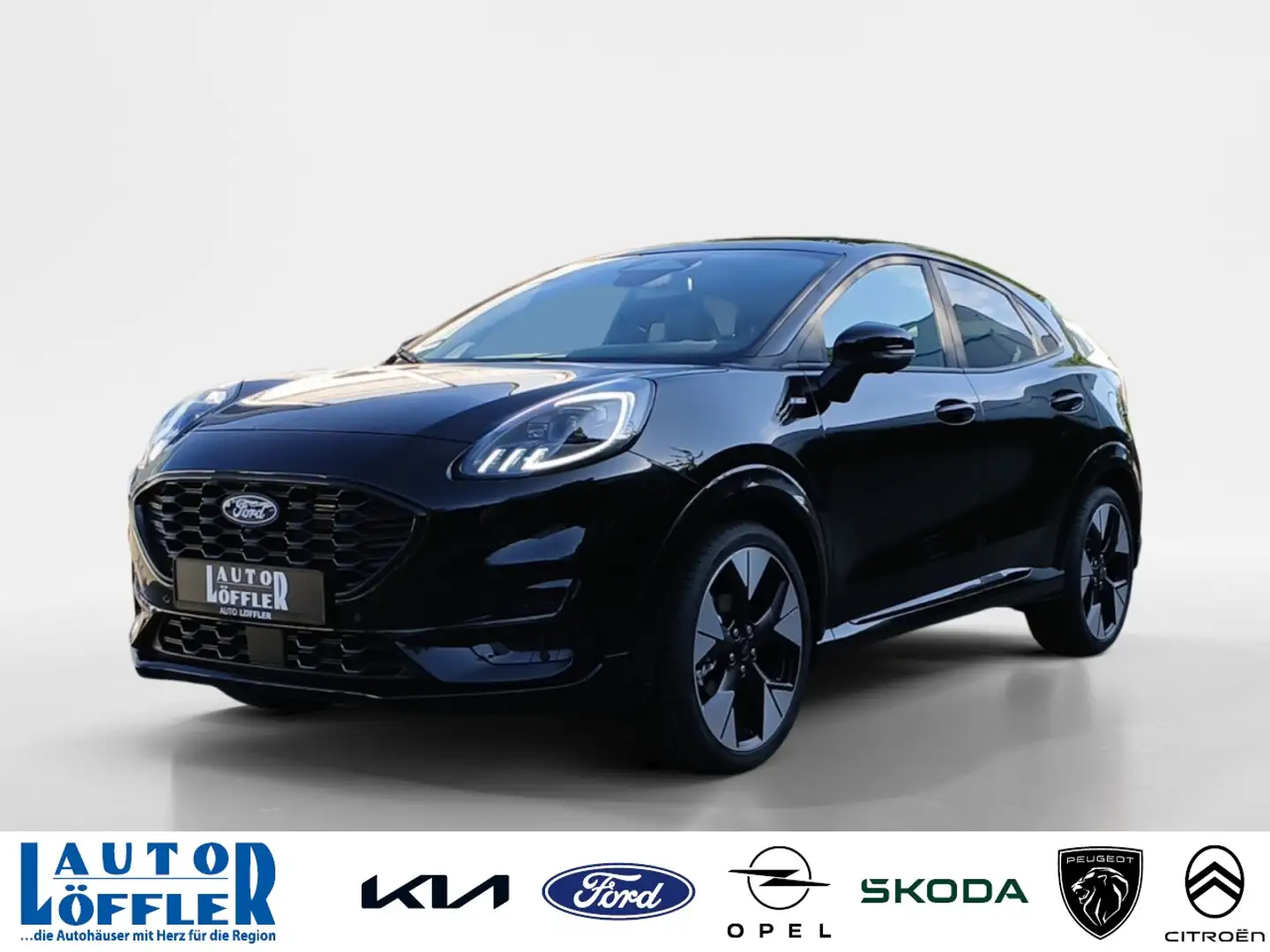 Ford Puma ST-Line 1.0 PDC´ACC´RFK360´ NAVI´ KLIMA´ Klim Noir - 1