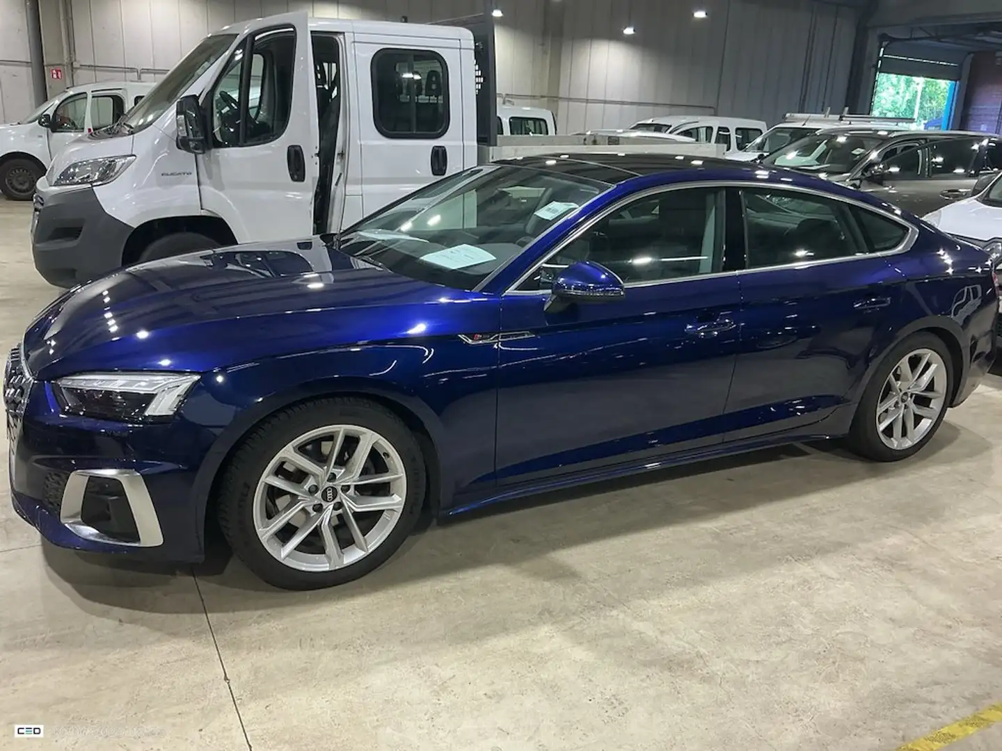 Audi A5 A5 Sportback 30 TDi Business Edition S line Bleu - 1