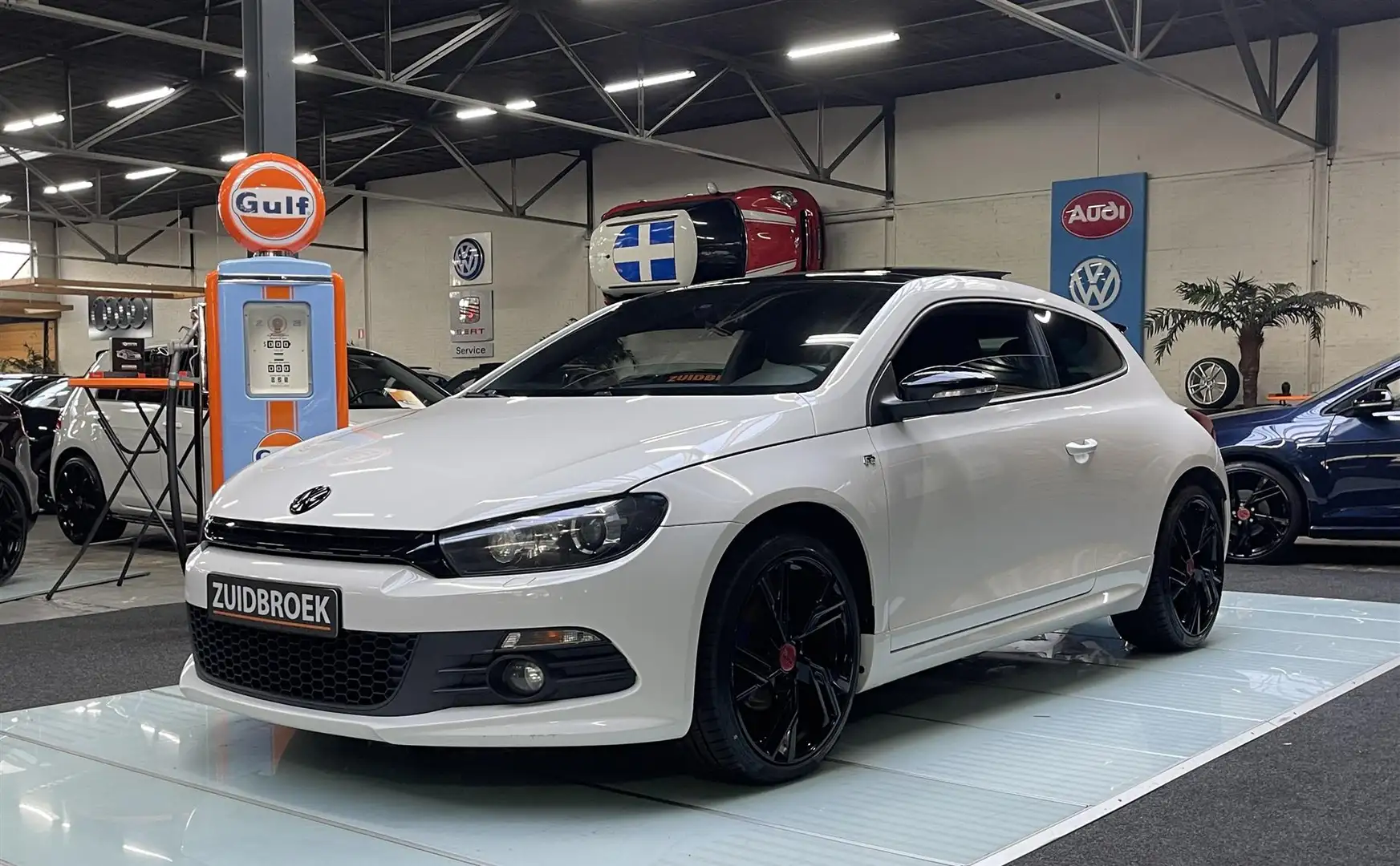 Volkswagen Scirocco 1.4 TSI 122PK MAXTON!! DAK!! CRUISE!! NAVI!! CLIMA Biały - 1