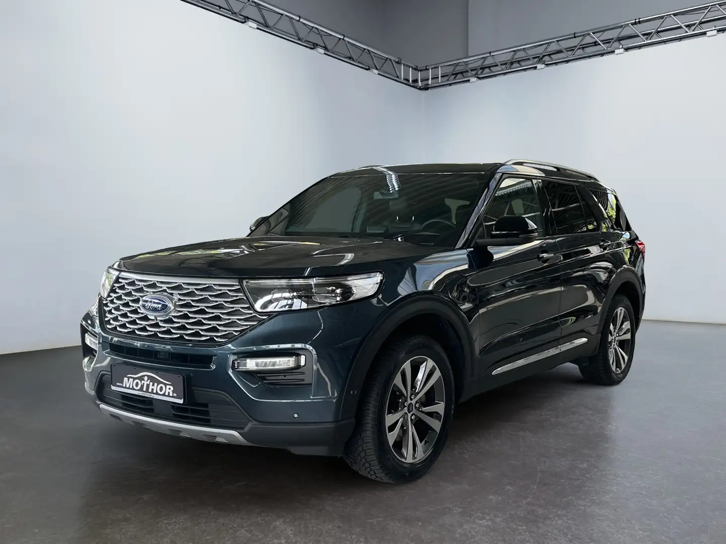 Ford Explorer Platinum 3.0 EcoBoost ACC Pano 4xSHZ Blau - 2