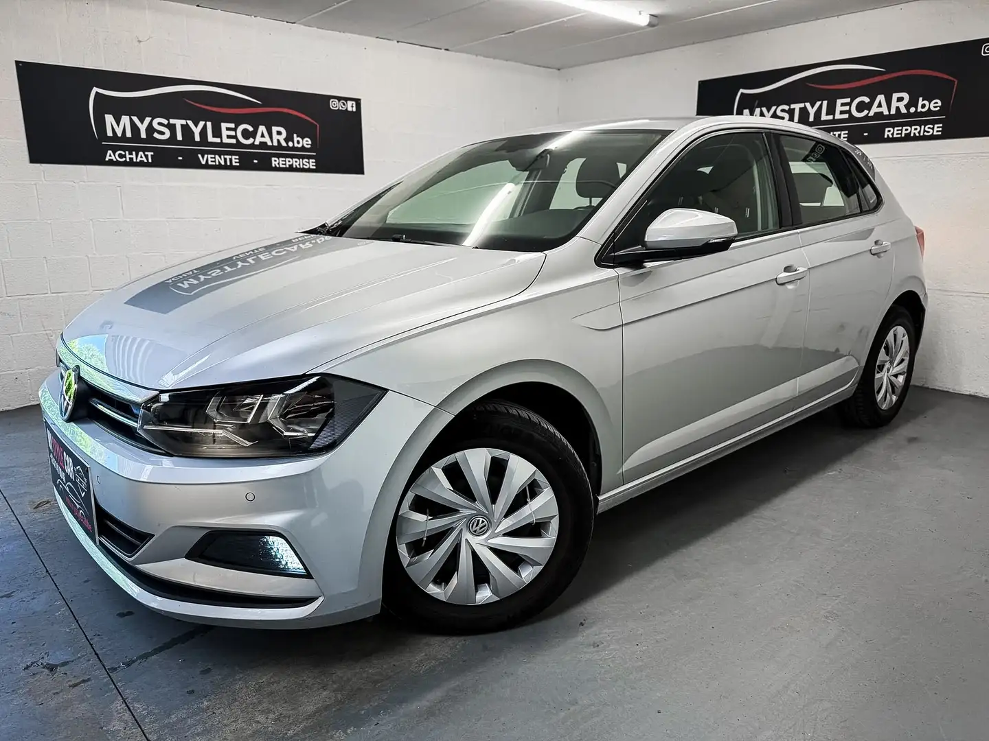 Volkswagen Polo 1.0 Tgi Essence+ CNG très propre Argent - 1