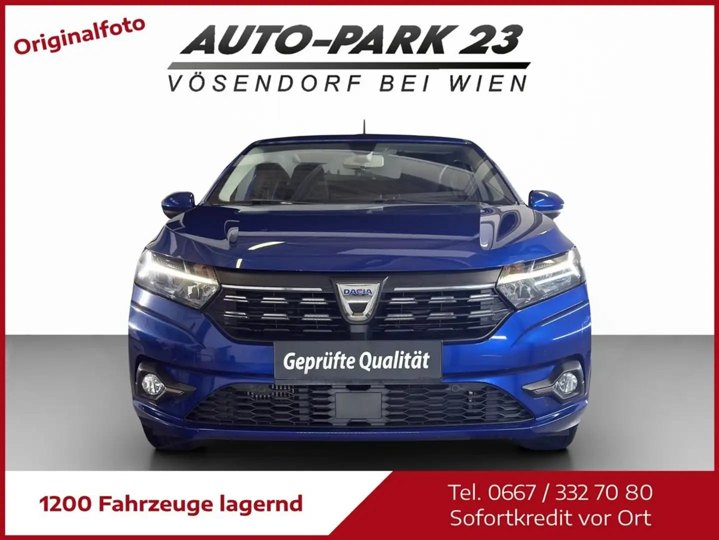 Dacia Sandero Sandero ComfortTCe*KAMERA*NAVI*NUR40.000KM*MOD2023 Blau - 2