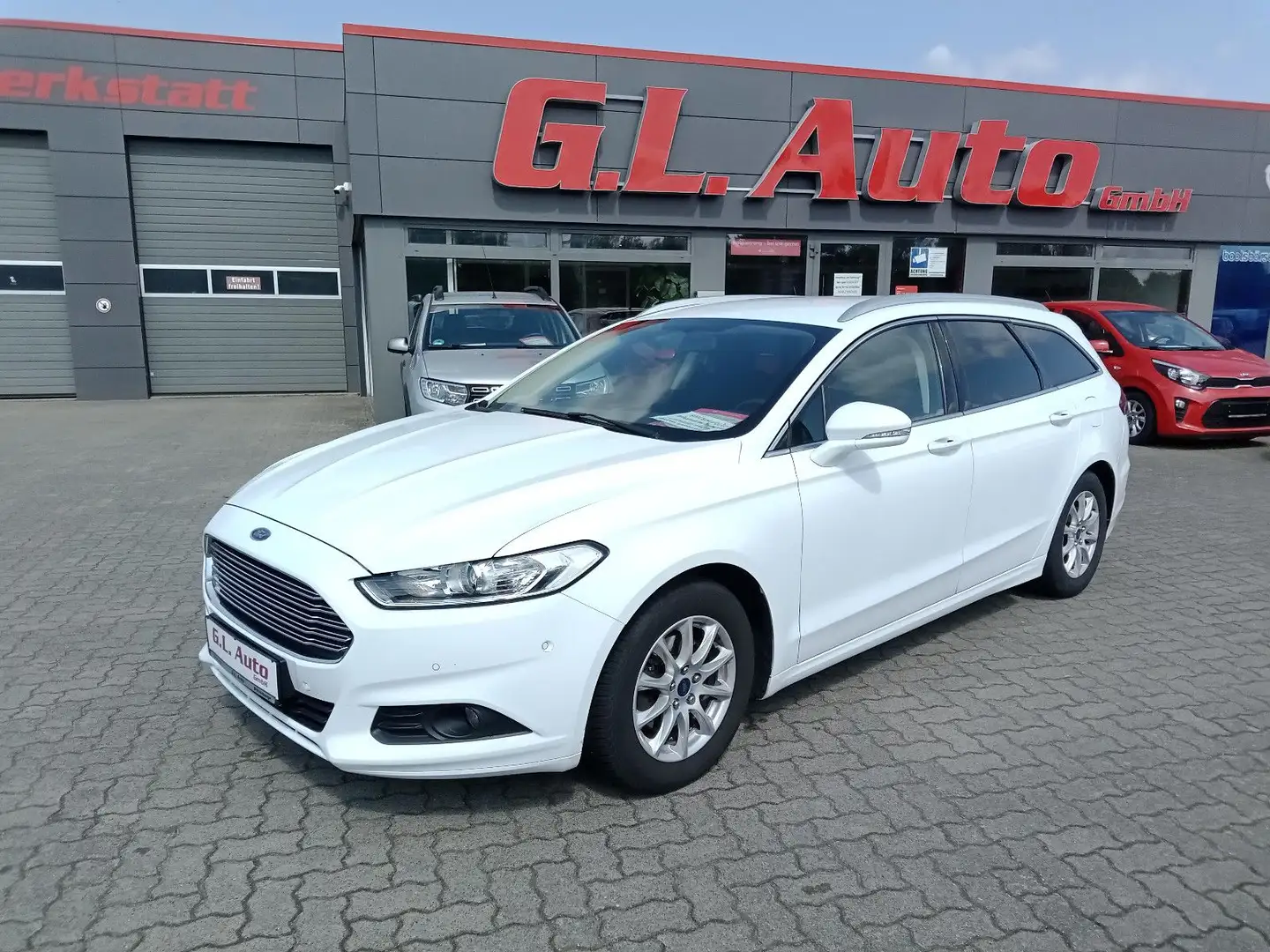 Ford Mondeo Turnier/AHK/NAVI/PDC/SITZHZG/TEMPO/FRONTH Weiß - 1