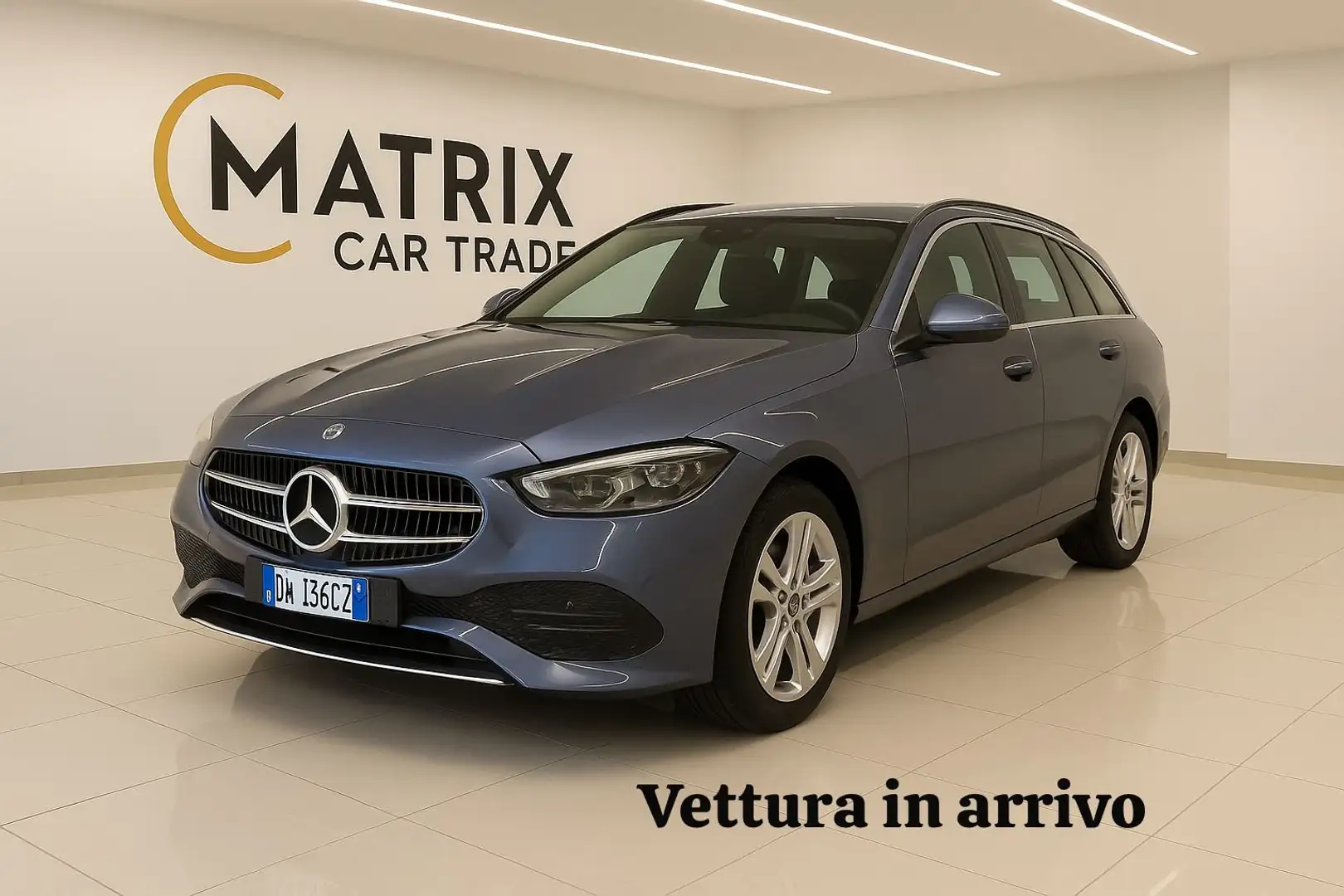 Mercedes-Benz C 220 Classe C-S206 SW d mhev Business 4matic auto Blu/Azzurro - 1