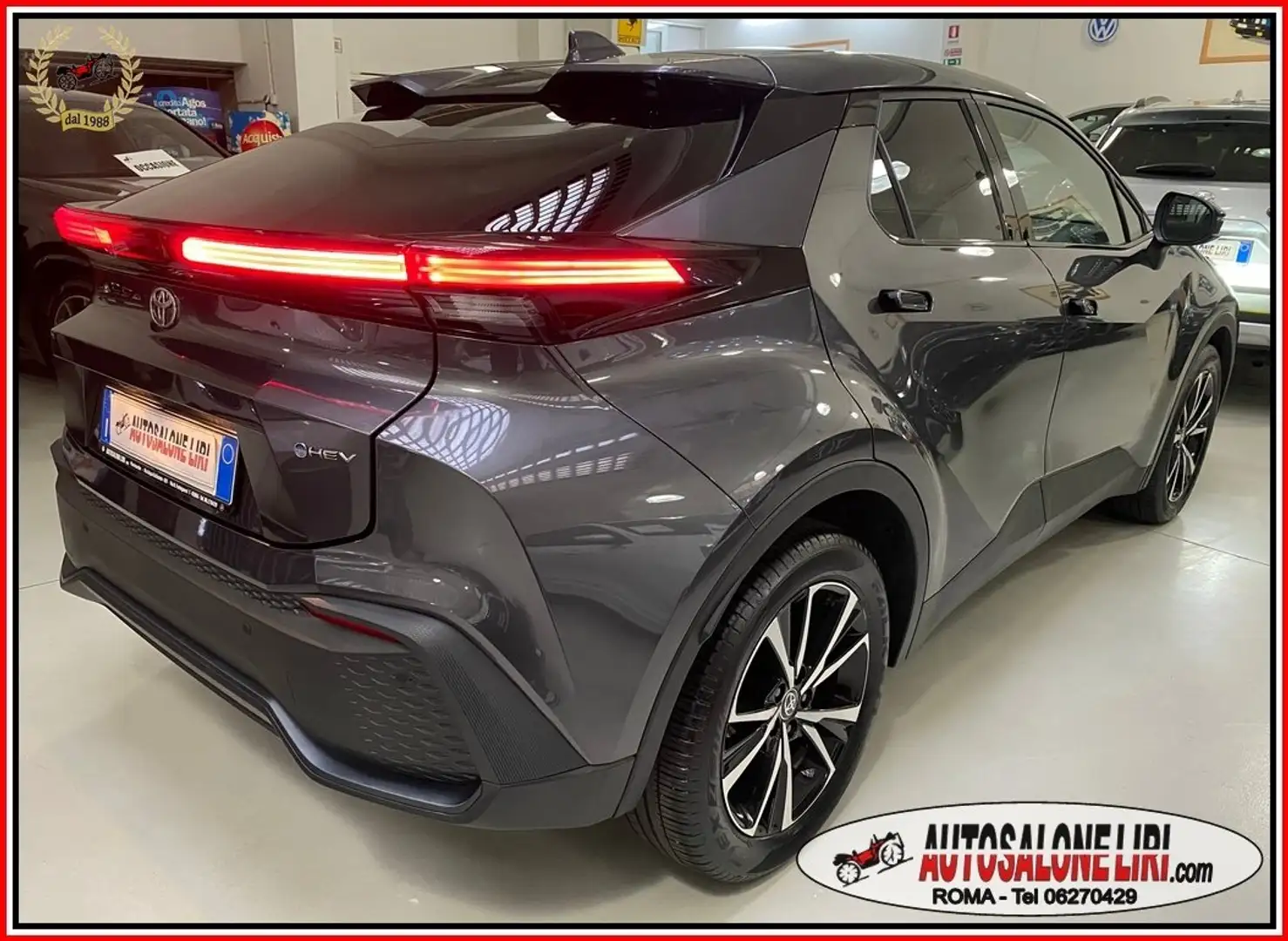 Toyota C-HR 1.8Hev 140cv TREND E-CVT *NEOPATENTATI* Gris - 2