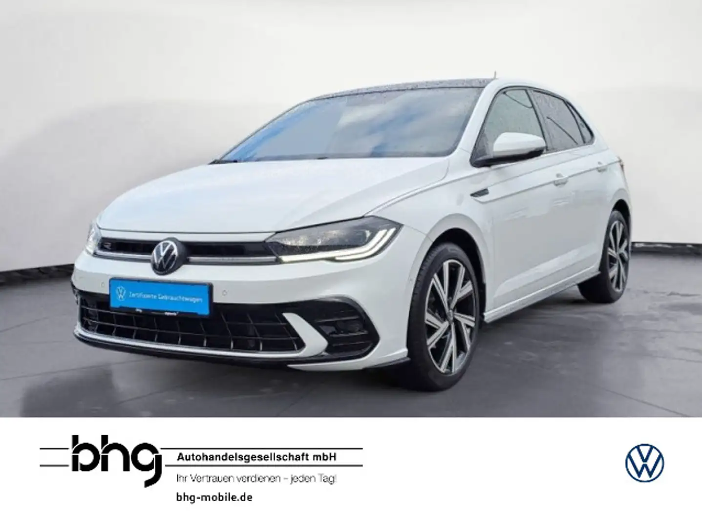 Volkswagen Polo 1.0 TSI DSG R-Line Navi ACC beats Kamera Weiß - 1
