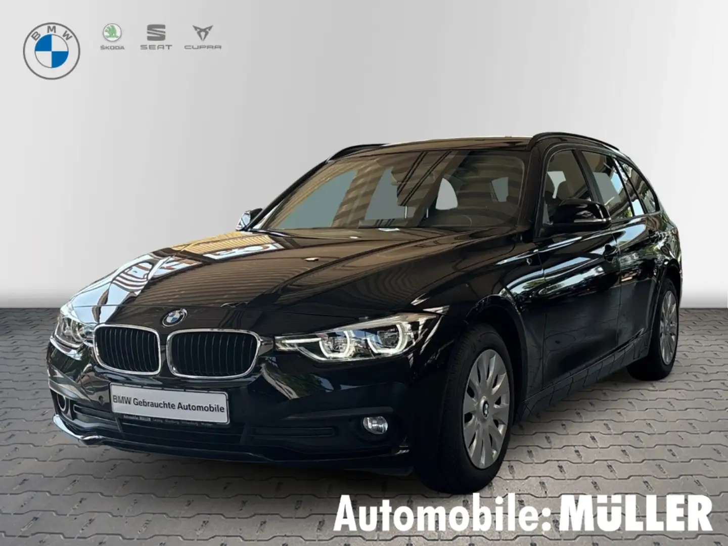 BMW 318 Advantage i Touring Navi LED El. Heckklappe Mehrzo Чорний - 1