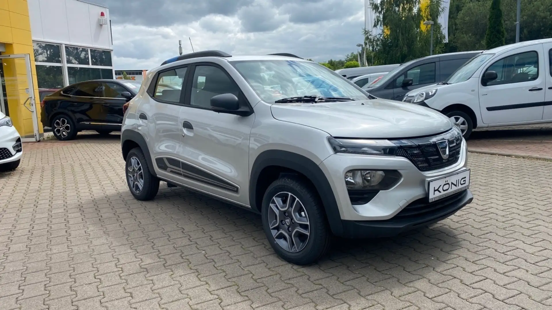 Dacia Spring Business Automatik Klima*Navi*Rückfahrcam Grau - 2