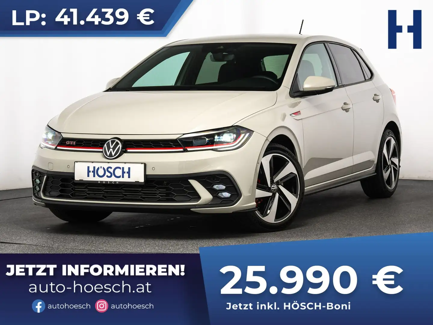Volkswagen Polo GTI Aut. ASSISTENZ MATRIX TRAUMPREIS -37% Grau - 1