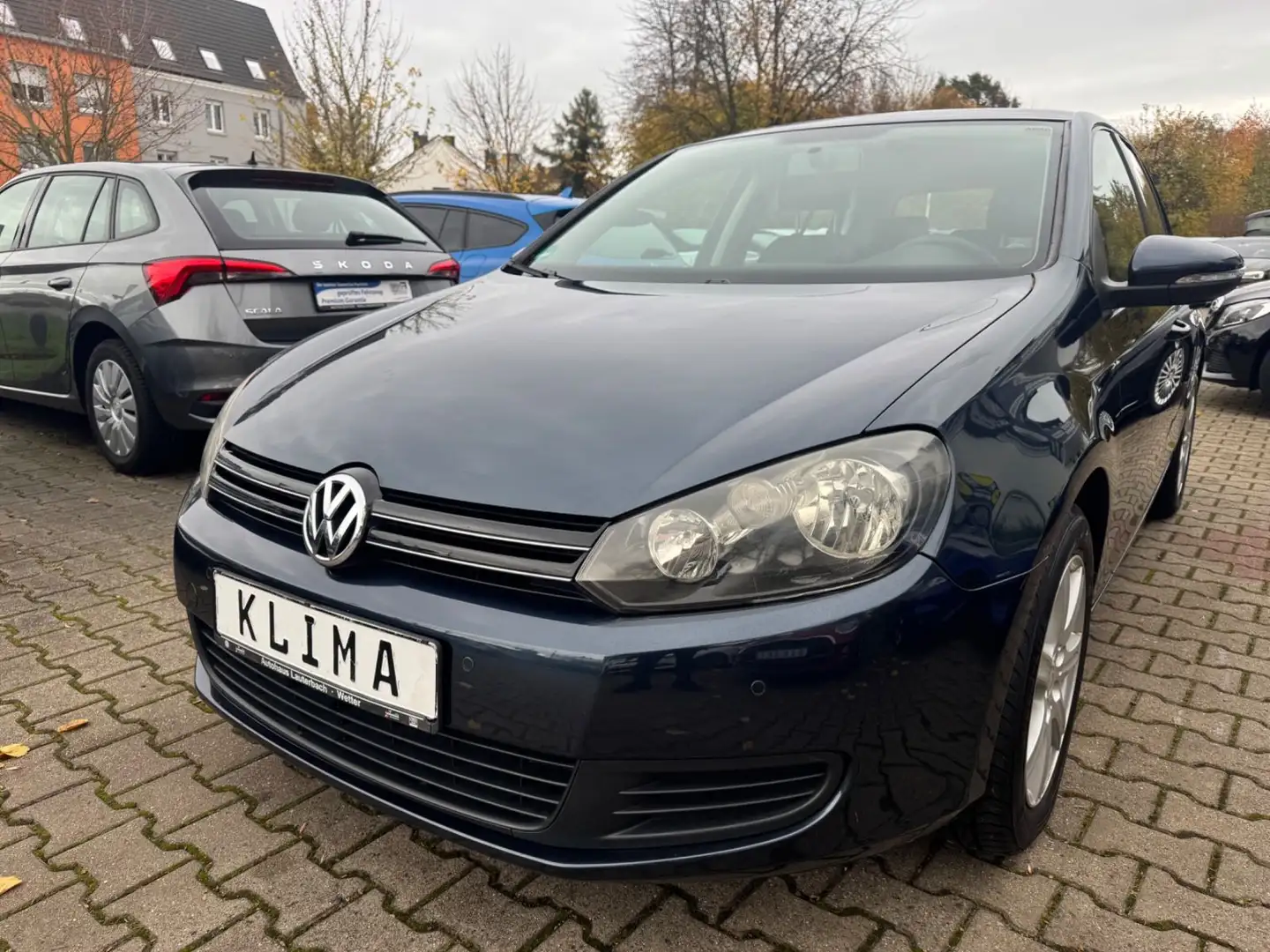 Volkswagen Golf VI/ Blau - 1